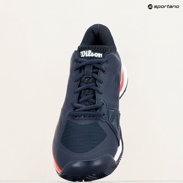 Pánské  tenisové boty  Wilson Rush Pro Ace Clay navy blazer/white/infrared 16