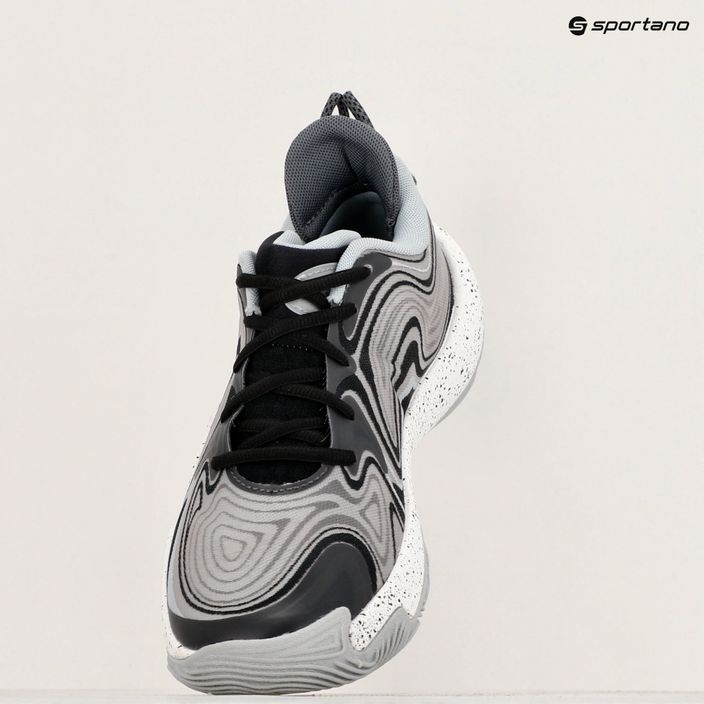 Basketbalové boty Under Armour Spawn 6 mod gray/black/black 15