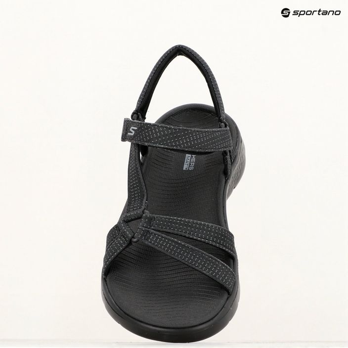 Dámské sandály SKECHERS Go Walk Flex Sandal Sublime black 15
