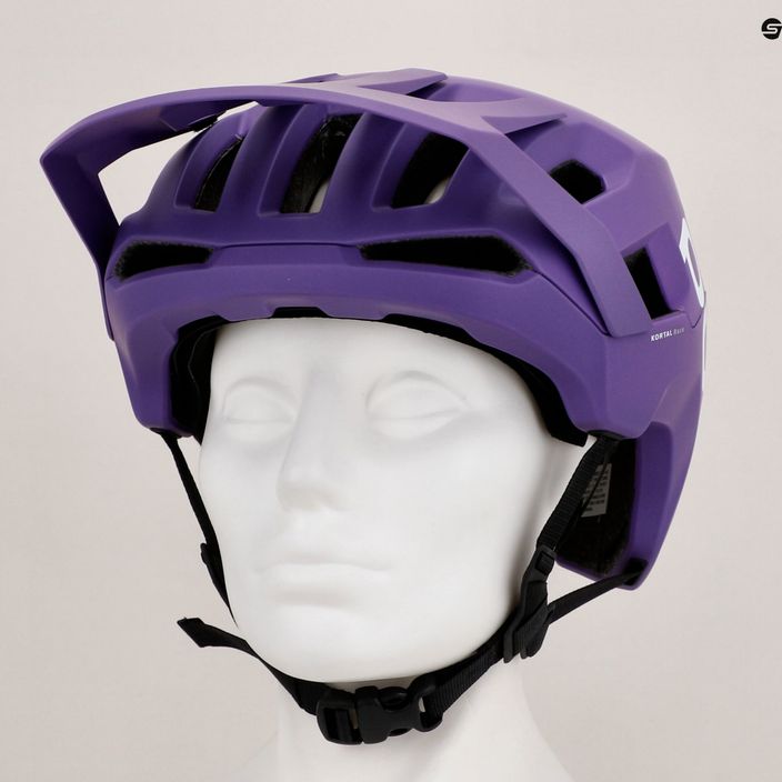Cyklistická helma  POC Kortal Race MIPS purple/uranium black metallic matt 10