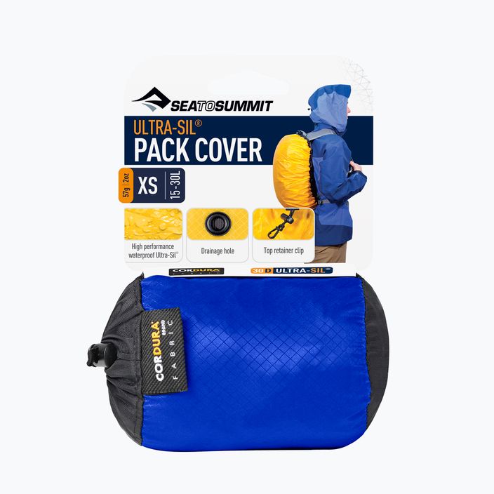 Pláštěnka na batoh Sea to Summit Ultra-Sil™ Pack Cover modrá APCSILXSBL 2