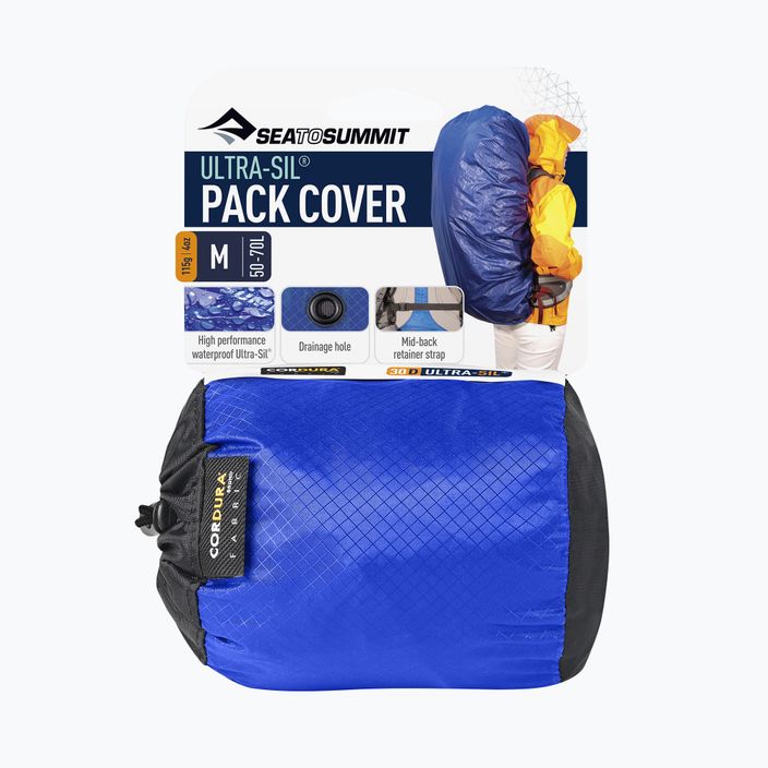 Pláštěnka na batoh Sea to Summit Ultra-Sil™ Pack Cover modrá APCSILXSBL 5