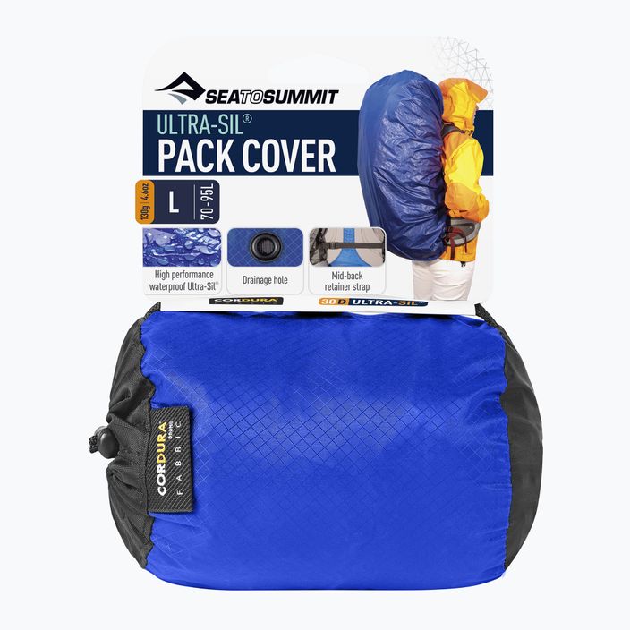 Pláštěnka na batoh Sea to Summit Ultra-Sil™ Pack Cover modrá APCSILXSBL 6