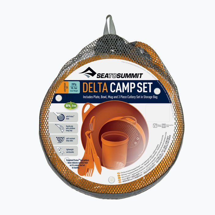 Kempingové nádobí Sea to Summit Delta Camp Set oranžové ADSETOR 6