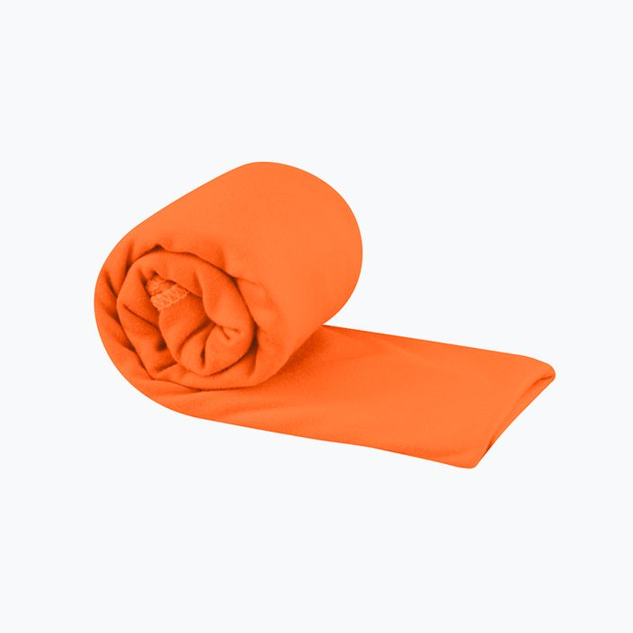 Rychleschnoucí ručník Sea to Summit Pocket Towel outblack orange 2