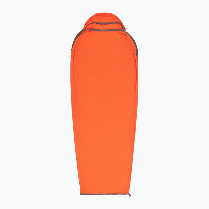 Vložka do spacího pytle Sea to Summit Reactor Extreme Sleeping Bag Liner Mummy CT spicy orange/beluga