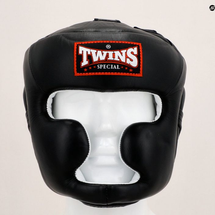 Boxerská helma  Twins Special Sparingowy black 8
