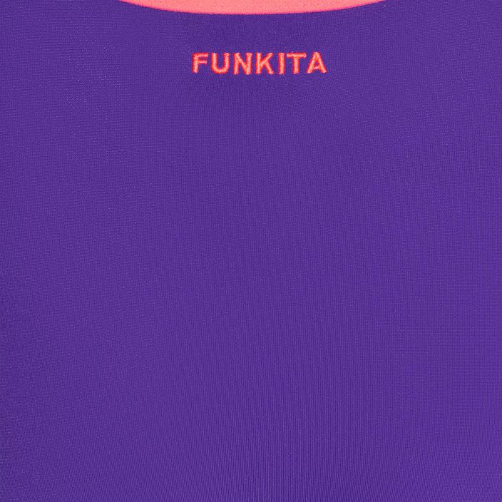 Dámské jednodílné plavky Funkita Single Strap One Piece purple punch 4