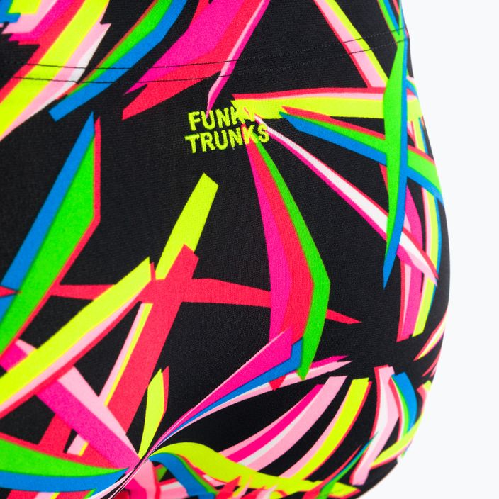 Pánské plavky FUNKY TRUNKS Classic Trunks black and colour FT30M71387 3