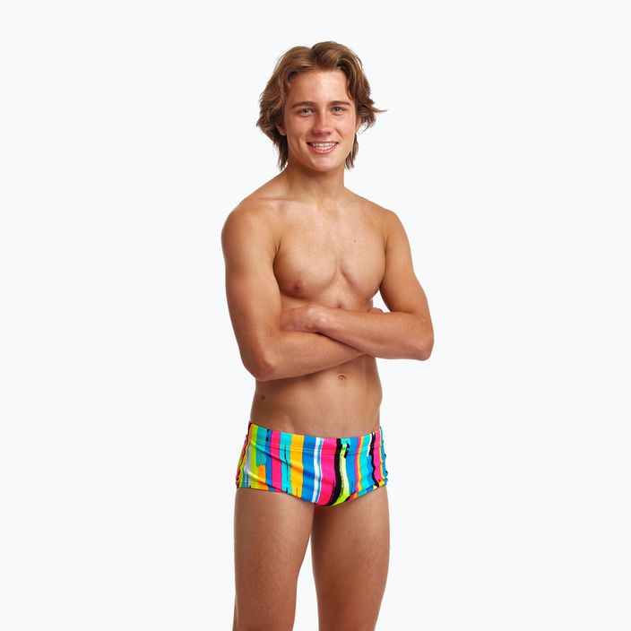 Dětské plavky Funky Trunks Sidewinder Trunks barevné plavecké boxerky FTS010B7148128 6