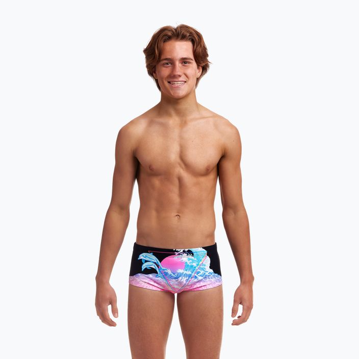 Dětské plavky Funky Trunks Sidewinder Trunks barevné plavecké boxerky FTS010B7155828 5