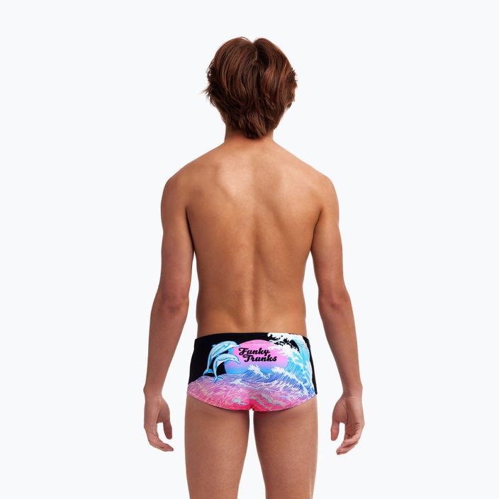 Dětské plavky Funky Trunks Sidewinder Trunks barevné plavecké boxerky FTS010B7155828 7