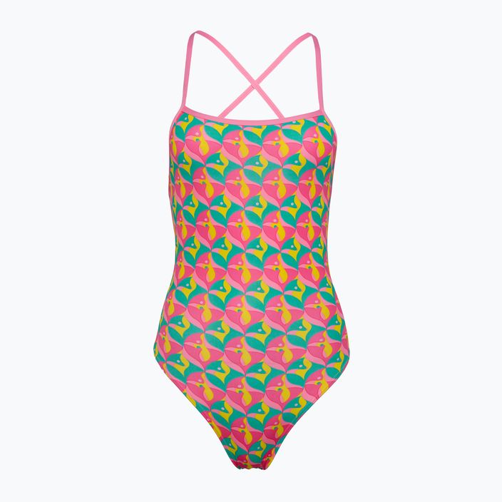 Funkita dámské jednodílné plavky Strapped In One Piece foxy friends