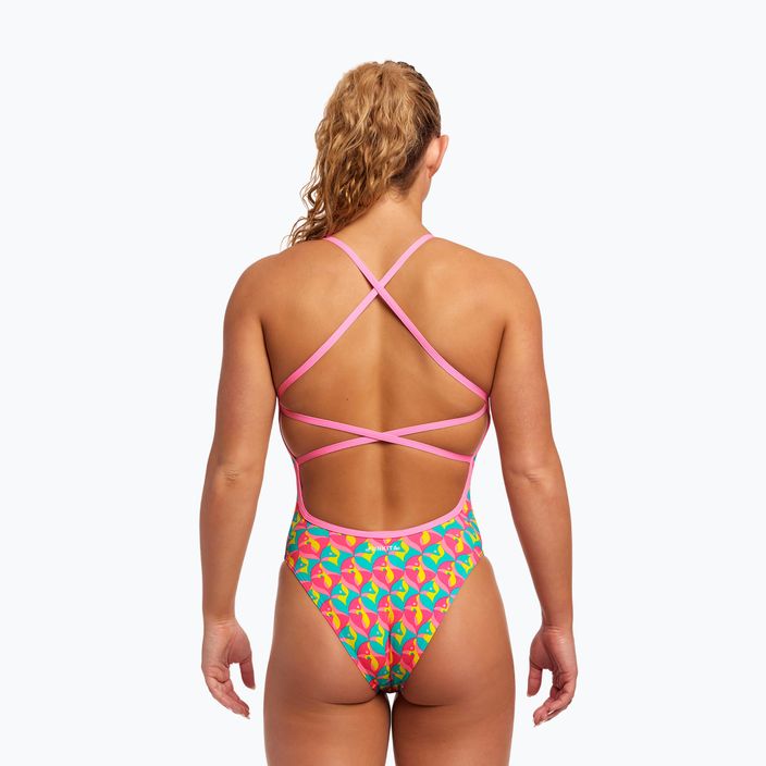 Funkita dámské jednodílné plavky Strapped In One Piece foxy friends 7