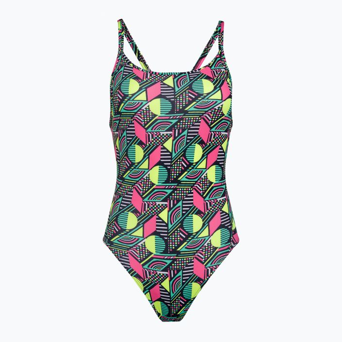 Dámské jednodílné plavky Funkita Diamond Back One Piece dot matrix