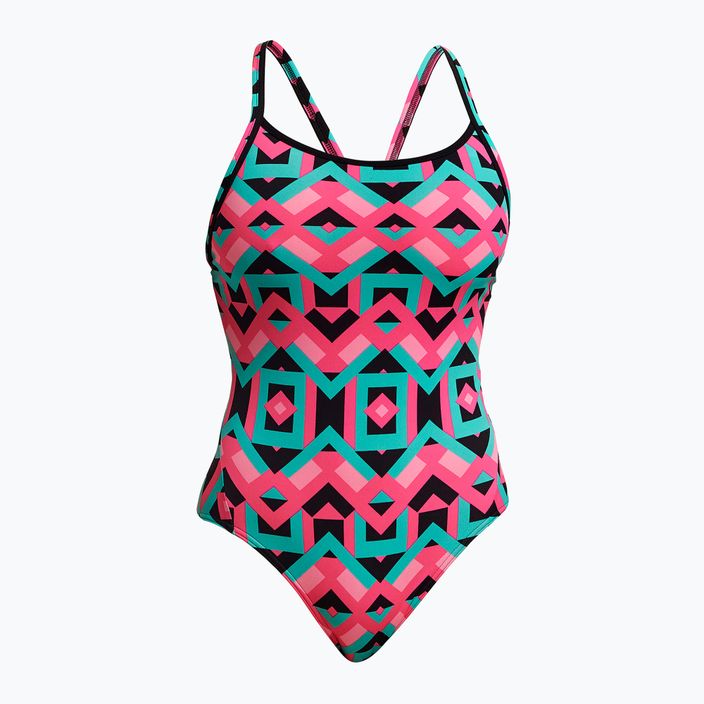 Dámské jednodílné plavky Funkita Diamond Back One Piece square old