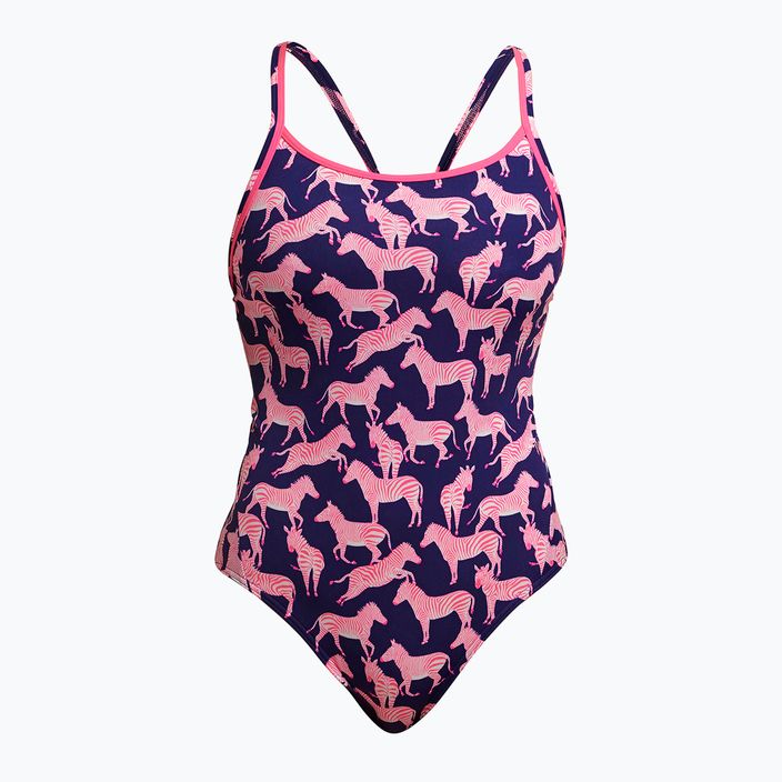 Dámské jednodílné plavky Funkita Diamond Back One Piece sweet stripes