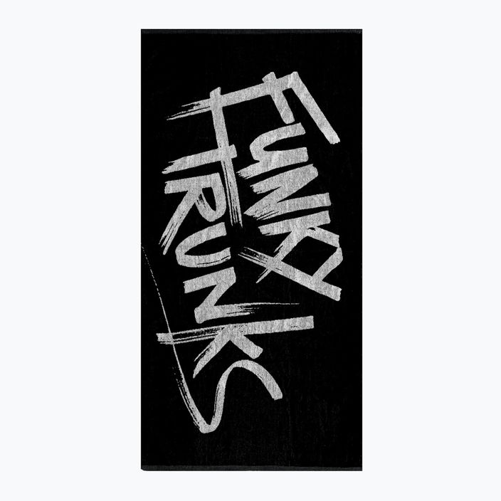 Funky Trunks Bavlněný žakárový ručník označený černou barvou 4