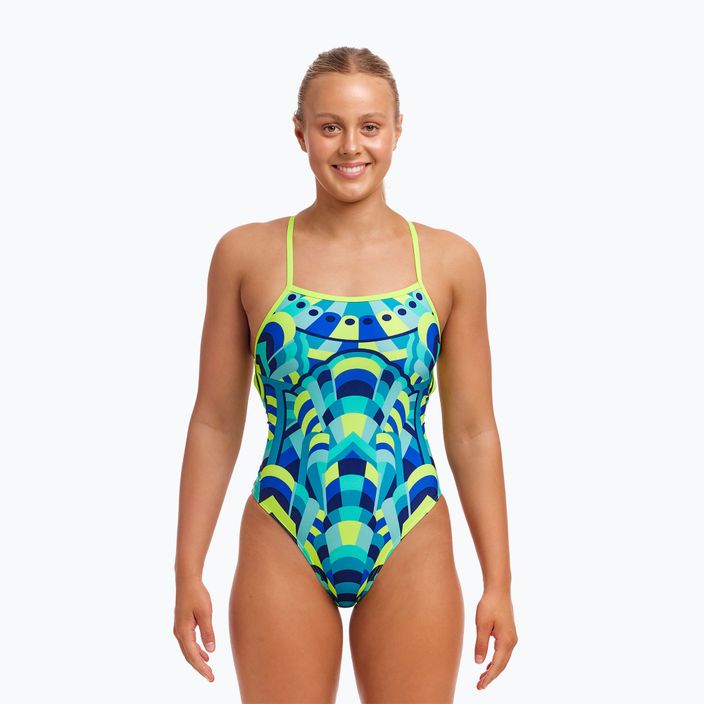 Funkita Strapped In One Piece dámské jednodílné plavky cirque du swim 2