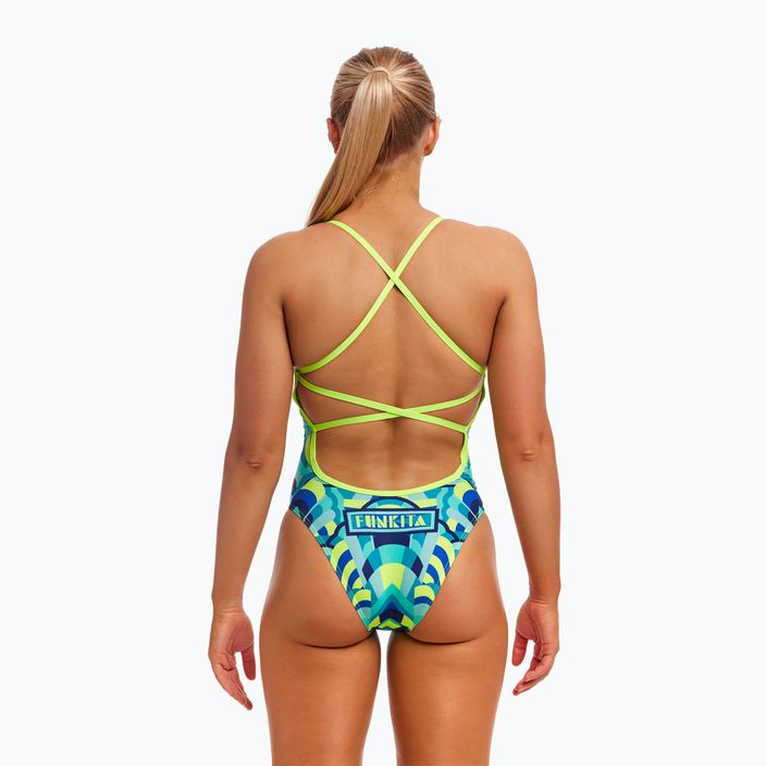 Funkita Strapped In One Piece dámské jednodílné plavky cirque du swim 3