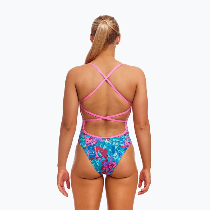 Funkita dámské jednodílné plavky Strapped In One Piece manga mad 3