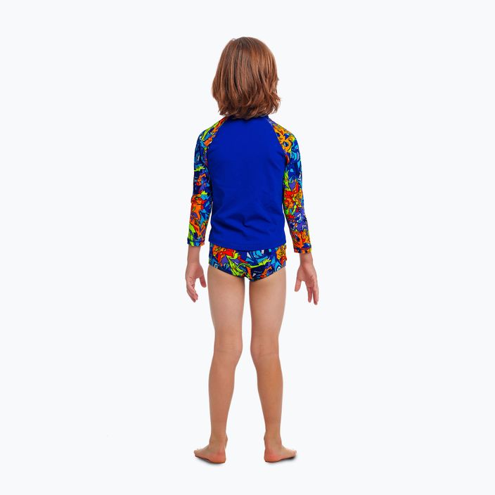 Dětské plavecké tričko Funky Trunks Zippy Rash Vest mixed mess 3