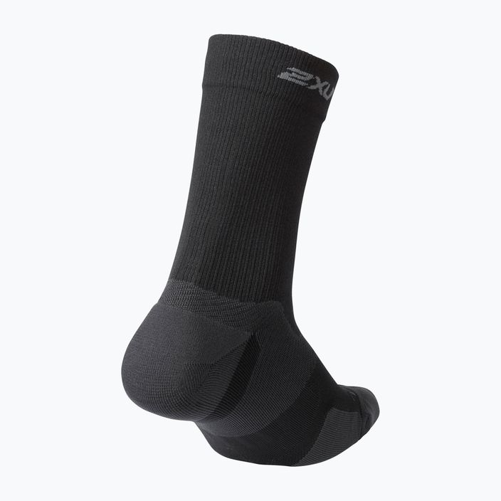 2XU Vectr Cushion Crew sportovní ponožky černé UA5053E 2