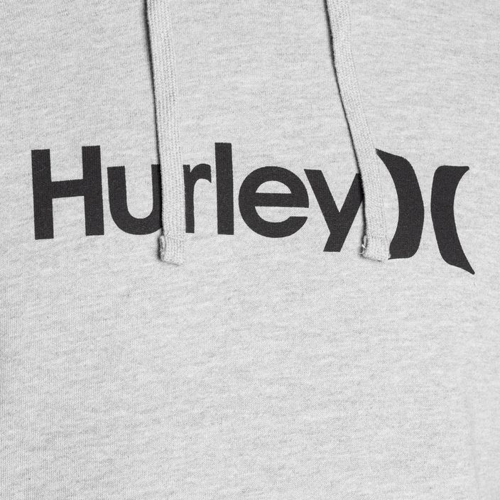 Pánská mikina  Hurley O&O Solid Core dark heather grey 3