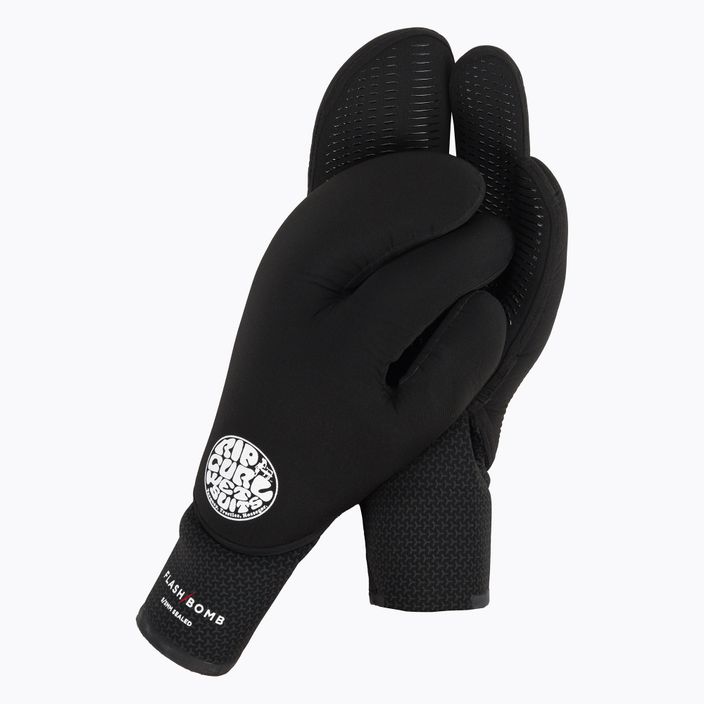 Pánské neoprenové rukavice Rip Curl Flashbomb 5/3 mm 3 Finger black