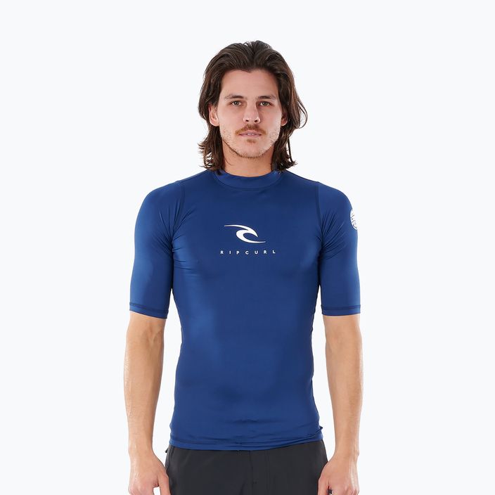 Rip Curl Corps SSL UV pánské tričko s krátkým rukávem modré WLE3KM 3