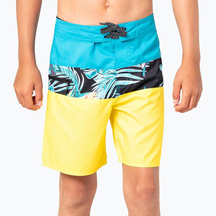 Dětské plavecké šortky Rip Curl Undertow modro-žluté KBOGI4 6