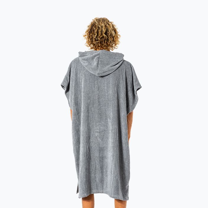Rip Curl pánské pončo Icons Hooded Towel grey CTWCE1 6