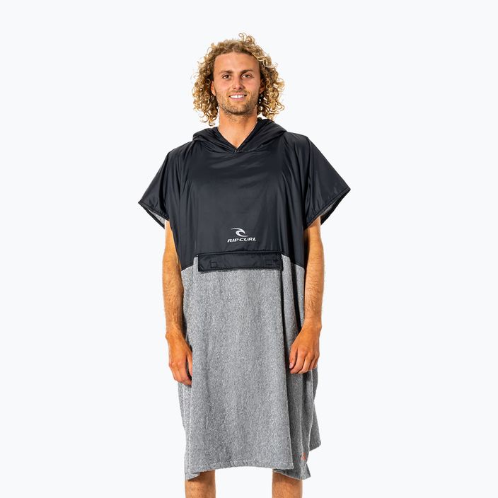 Pánský ručník Rip Curl Viral Anti-Series Hood Towel grey CTWBB9 5