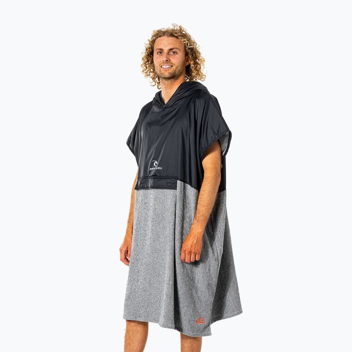 Pánský ručník Rip Curl Viral Anti-Series Hood Towel grey CTWBB9 6