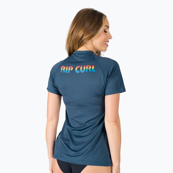 Dámské plavecké tričko Rip Curl Icon navy blue 122WRV 3