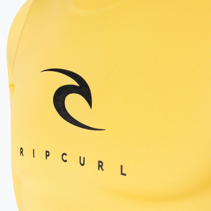 Pánské tričko s krátkým rukávem Rip Curl Corps SSL UV Yellow WLE3KM 3