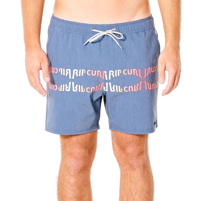 Pánské plavecké šortky Rip Curl Surf Revival Inverted 16' Volley blue CBOTF9 2