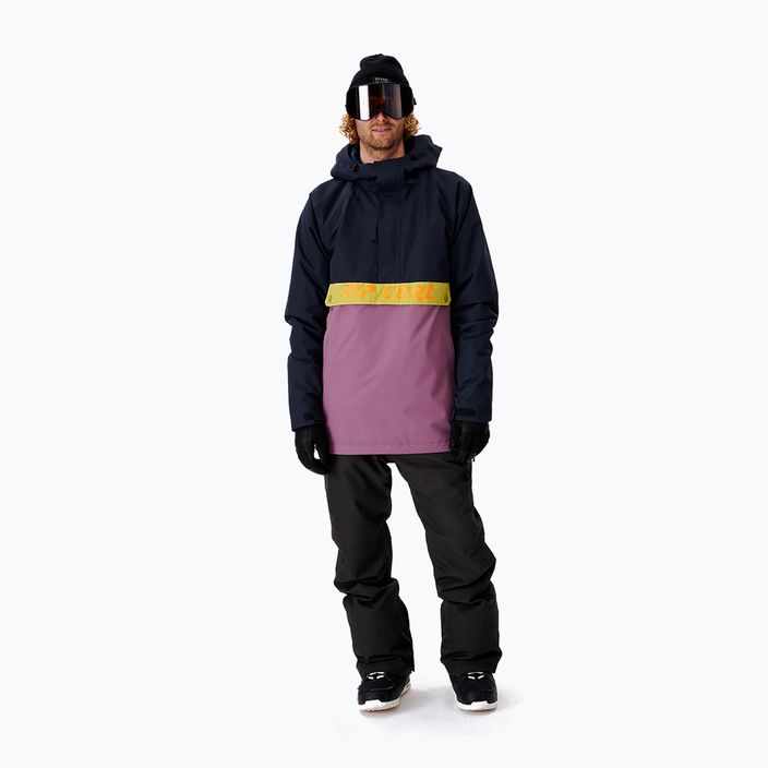 Pánská snowboardová bunda Rip Curl Primative navy blue and purple 000MOU 49 5