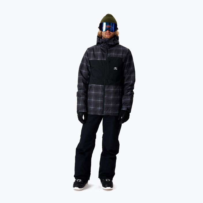 Pánská snowboardová bunda Rip Curl Notch Up black 005MOU 90 5
