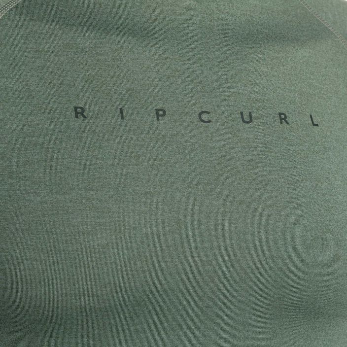Pánské plavecké tričko Rip Curl Dawn Patrol Perf 4519 zelená 12RMRV 3