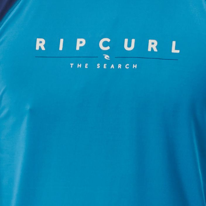 Pánské plavecké tričko Rip Curl Shockwaves 70 modrý 12MMRV 3
