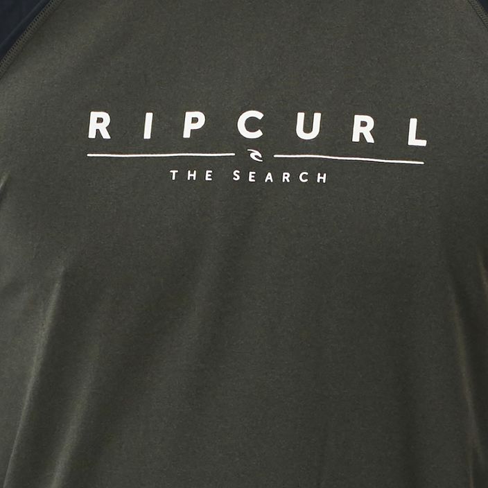 Pánské plavecké tričko Rip Curl Shockwaves 3442 šedá 12MMRV 3
