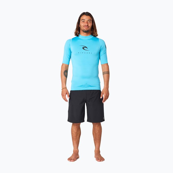 Pánské plavecké tričko Rip Curl Corps 70 modrý 12JMRV 4