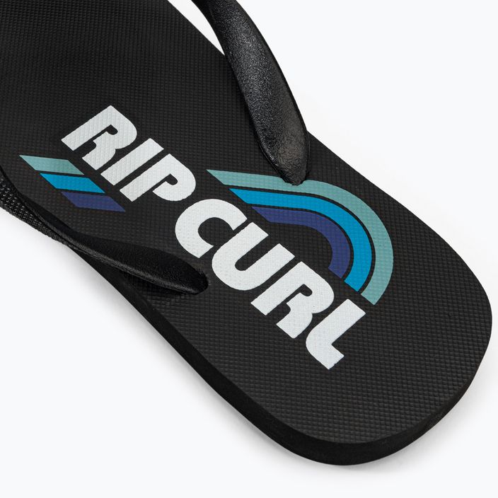 Pánské žabky Rip Curl Surf Revival Logo Open Toe 6244 černá 19YMOT 8