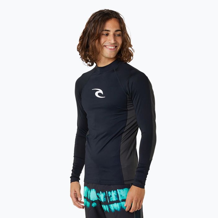 Pánské plavecké tričko Rip Curl Waves Upf Perf L/Sblack 3