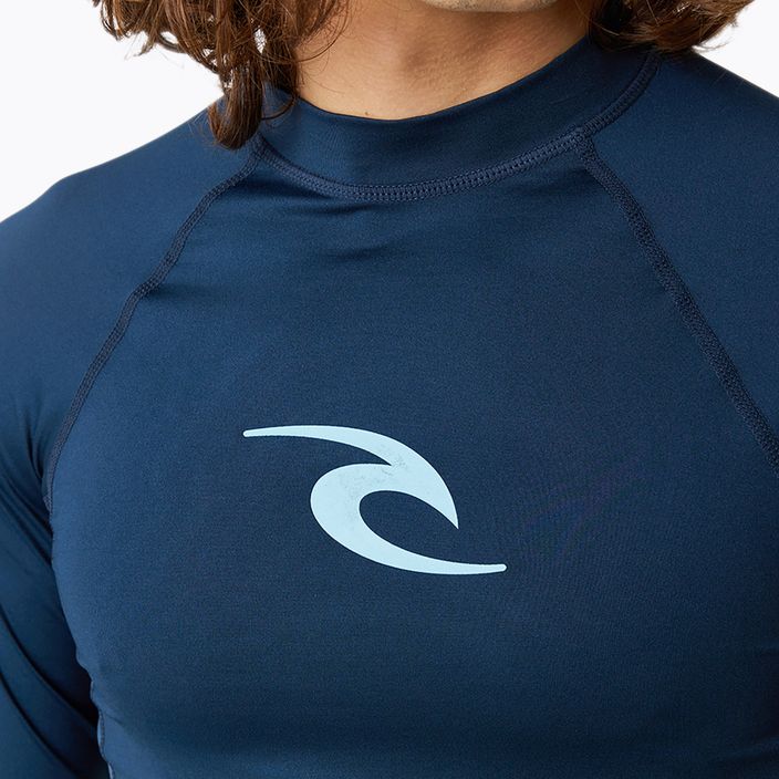 Pánské plavecké tričko Rip Curl Waves Upf Perf L/S  dark navy 5