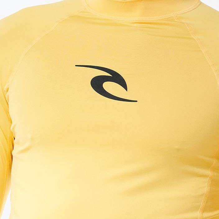 Pánské plavecké tričko Longsleeve Rip Curl Waves Upf Perf L/S  yellow 6