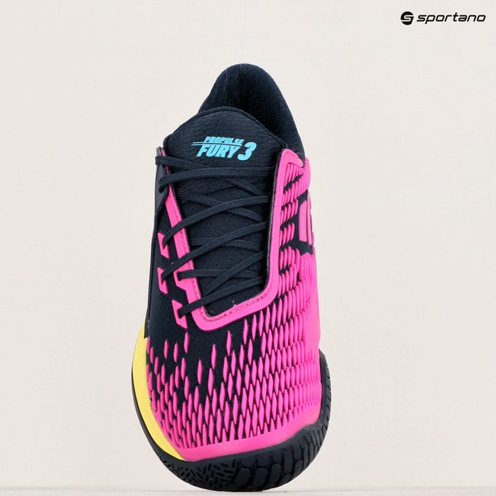 Pánské tenisové boty  Babolat Propulse Fury 3 All Court dark blue/pink aero 14