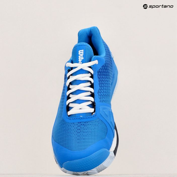 Pánské  tenisové boty  Wilson Rush Pro 4.0 Clay french blue/white/navy blazer 16