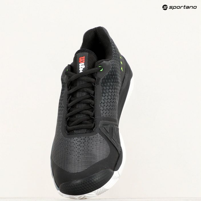 Pánské tenisové boty Wilson Rush Pro 4.0 Blade Clay black/black/deep teal 16